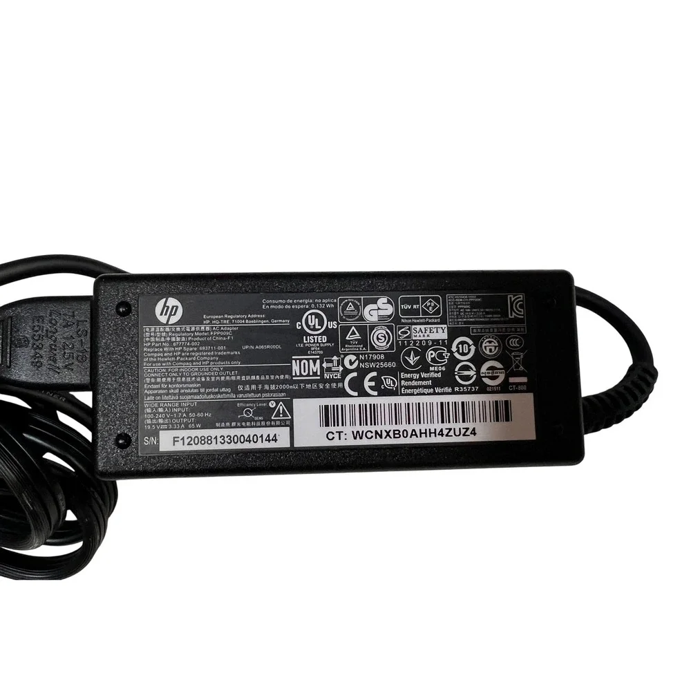 Genuine HP Laptop Charger Power Supply Adapter Cord PPP009C‎
